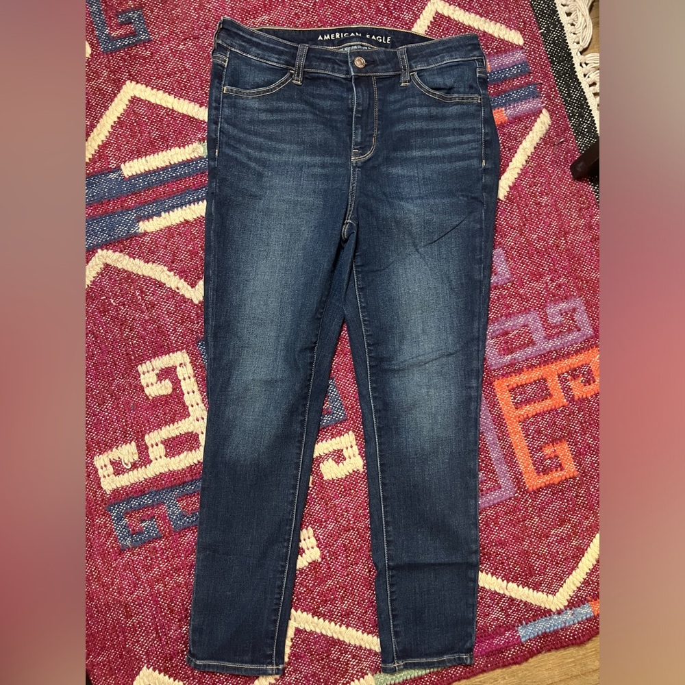 American Eagle High Rise Jegging Crop